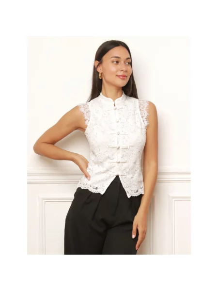 Top La Modeuse bijela