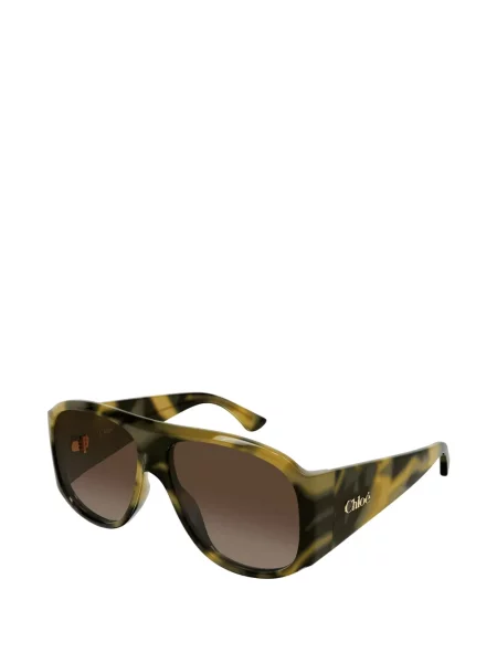Slnečné okuliare Chloé Eyewear hnedá