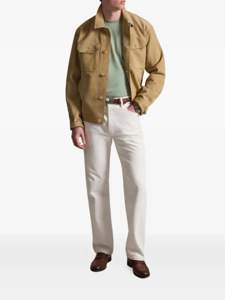 Πλεκτός ριγέ φούτερ Polo Ralph Lauren μπλε