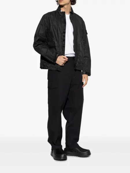 Geacă Stone Island cu strasuri negru