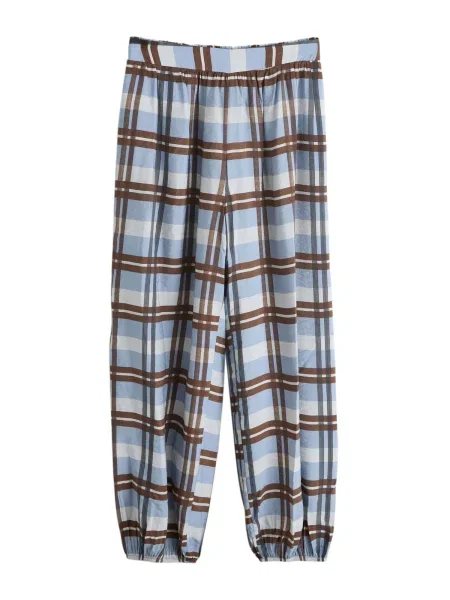 Next Pantaloni albastru denim / maro / negru alb