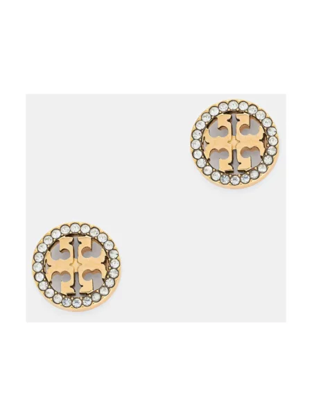 Kolczyki Tory Burch żółte