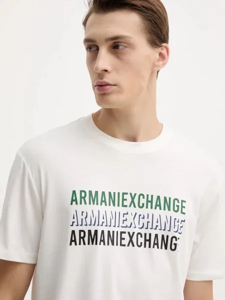 Спортивні штани Armani Exchange однотонні чорний