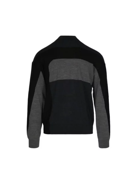 Sweter Emporio Armani wełniany czarny