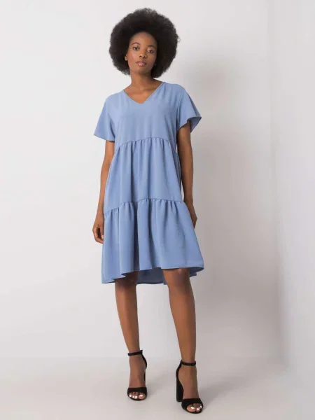 Rochie Fashionhunters de costum albastru