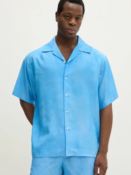 MSGM Cămașă bărbați albastru