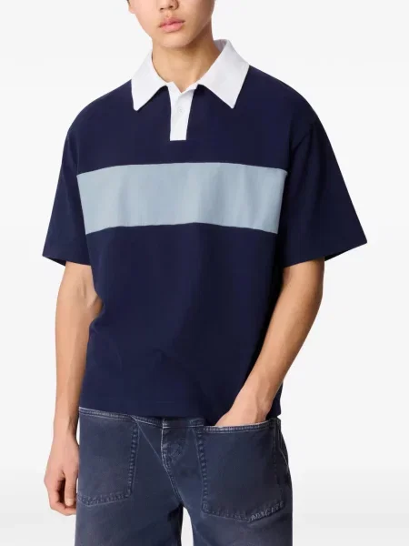 Tricou polo Axel Arigato albastru
