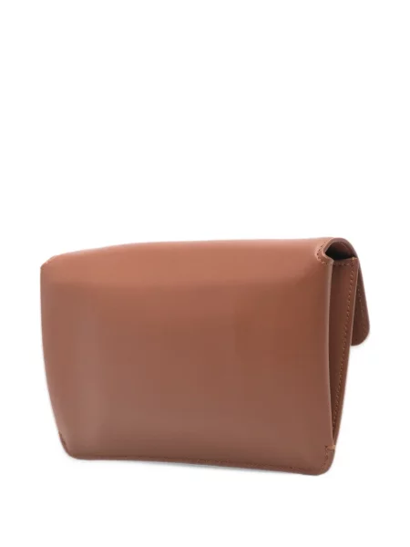 Bőr kézitáska Ferragamo barna