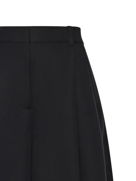 Pantaloni Jacquemus plisate negru