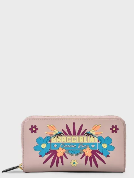 Кошелек Braccialini розовый