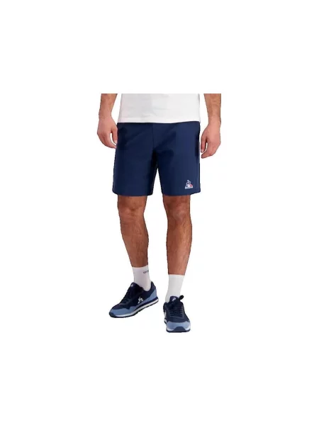 Pantaloni Le Coq Sportif albastru