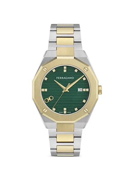 Ceas Ferragamo verde