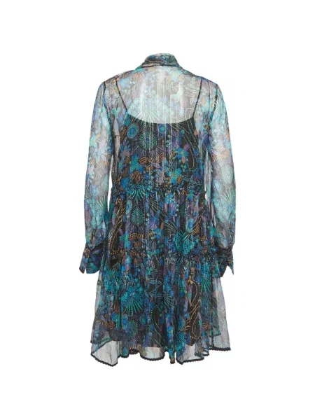 Rochie See By Chloe cu model floral cu imagine negru