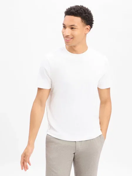 Joop! t-shirt gładki biały