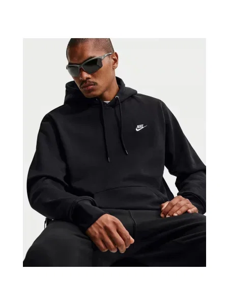 Długa koszulka sportowa Nike z długim rękawem na siłownię czarna