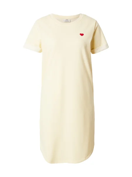 JDY Rochie JDYIVY pastel galben