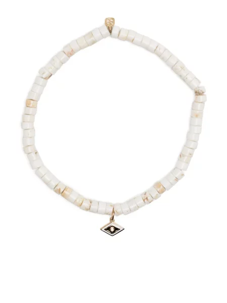 Гривна Sydney Evan мъниста бяло