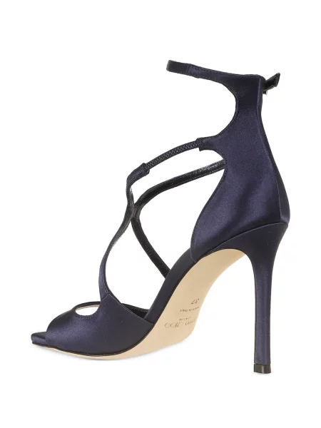 Satenske remenčić sandale Jimmy Choo plava