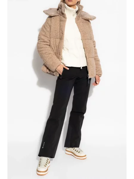 Geacă Moncler maro