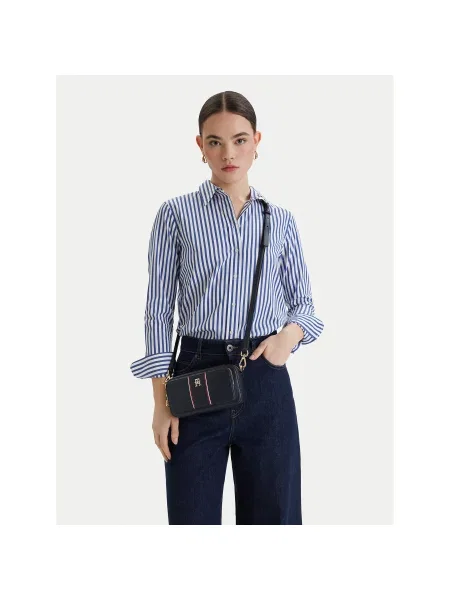 Tommy Hilfiger Дамска чанта Th Daily Camera Bag Corp Тъмносин