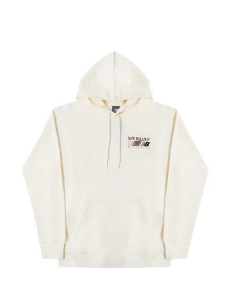 Hanorac cu glugă New Balance din fleece cu imagine