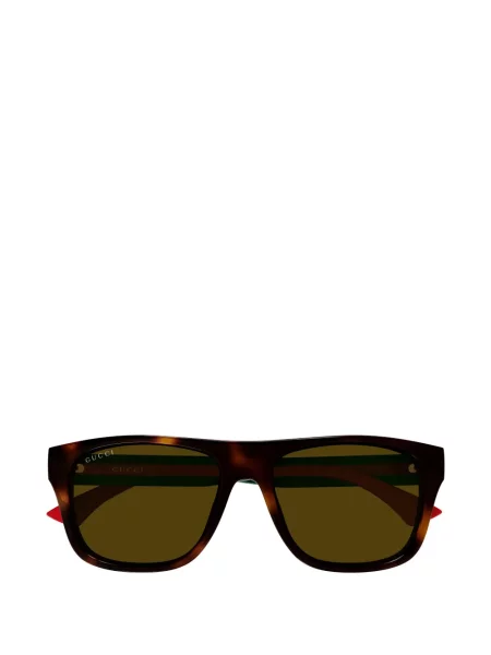 Ochelari de soare pătrați Gucci Eyewear maro