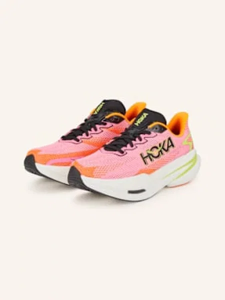 Hoka Buty Do Biegania Mach x3 pink czarne