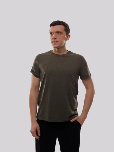 Футболка STREAM хакі віскоза/поліестер