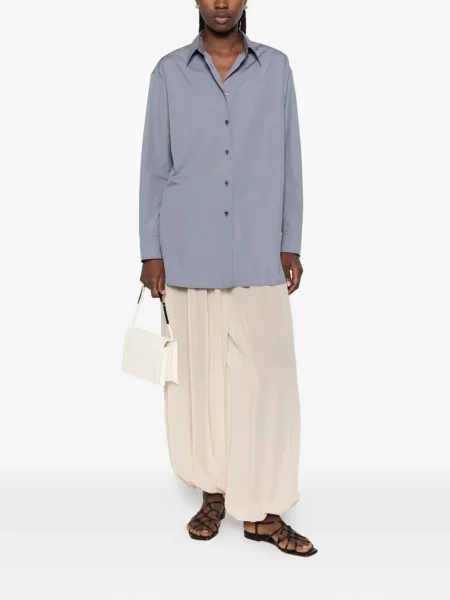 Lung cămașă Jil Sander albastru