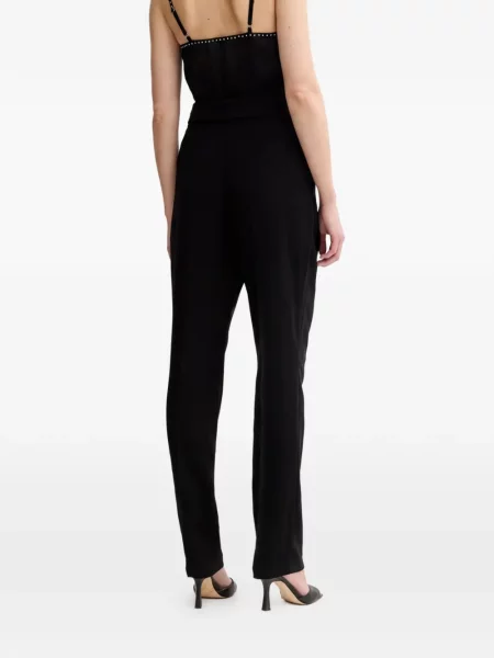 Pantaloni Morgan cu funde negru