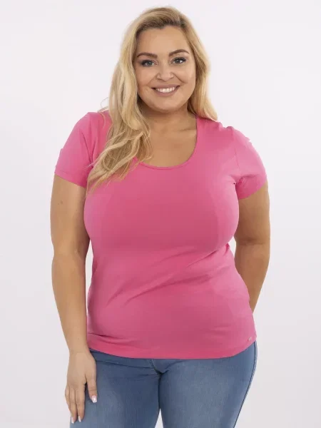 Tricou Relevance roz