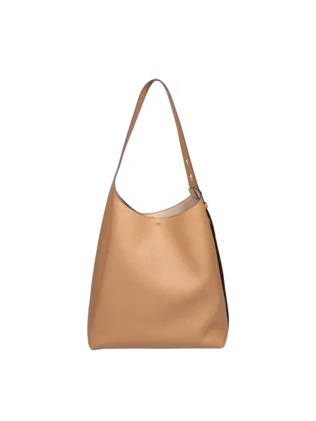 Torebka hobo Tory Burch skórzana brązowa