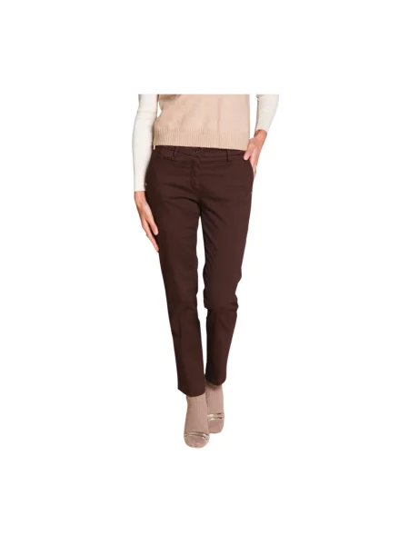 Сhinosy Mason's sztruksowe brązowe