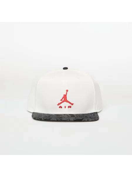 Шапка Jordan Pro Structured Cap Sail/ Black/ University Red L/XL черно