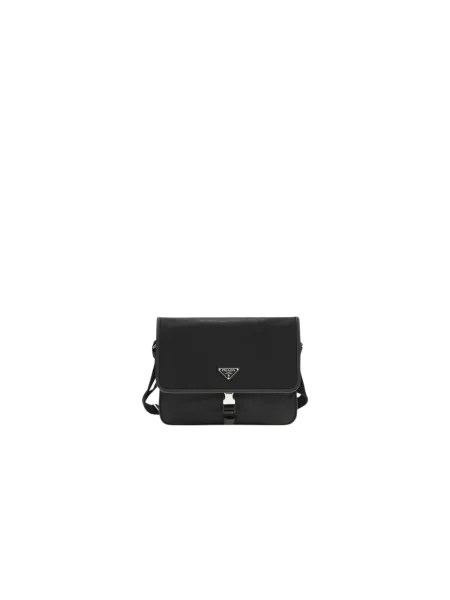 Torba crossbody Prada skórzana czarna