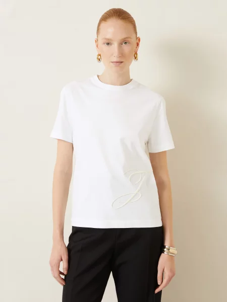 Jacquemus Tričko Le Tshirt J režná