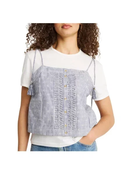 Denim ruha Pepe Jeans kék