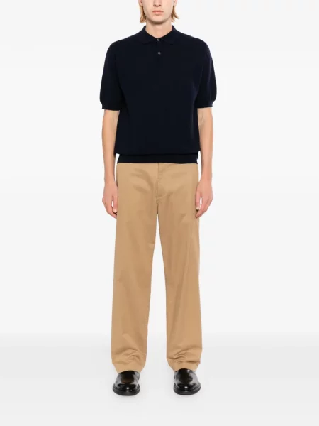Tricou polo John Smedley albastru