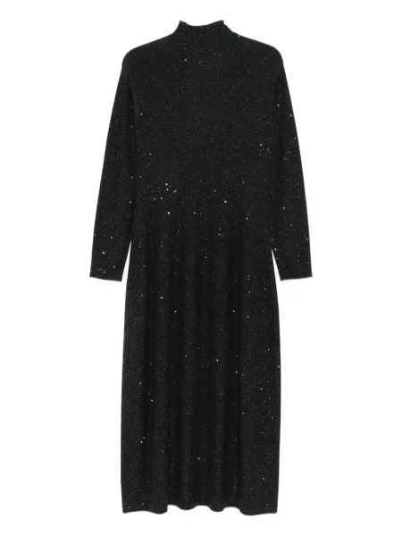Rochie Antonelli cu paiete de costum negru
