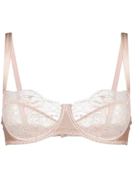 Sutien Fleur Of England din dantelă roz