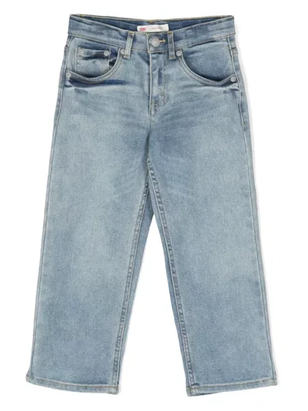 Jeansy straight leg dziecięce Levi's niebieskie
