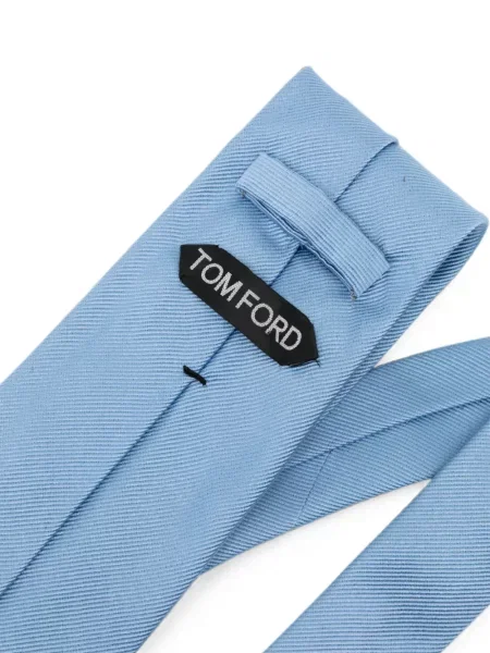 Cravată Tom Ford de mătase albastru