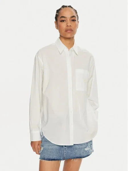 Calvin Klein Jeans Риза бял