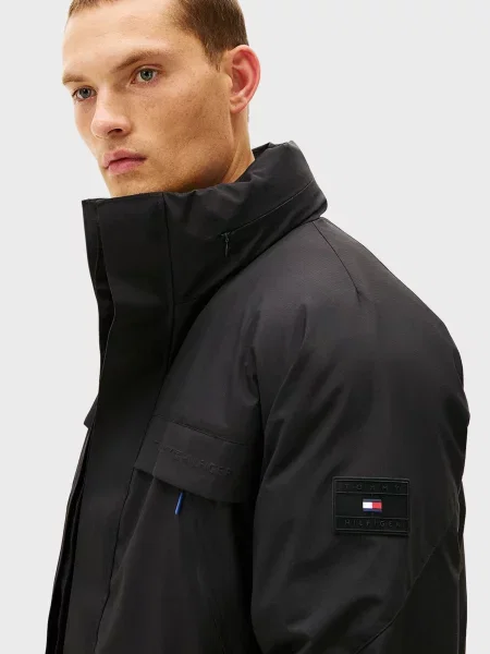 Утепленная куртка Tommy Hilfiger черная