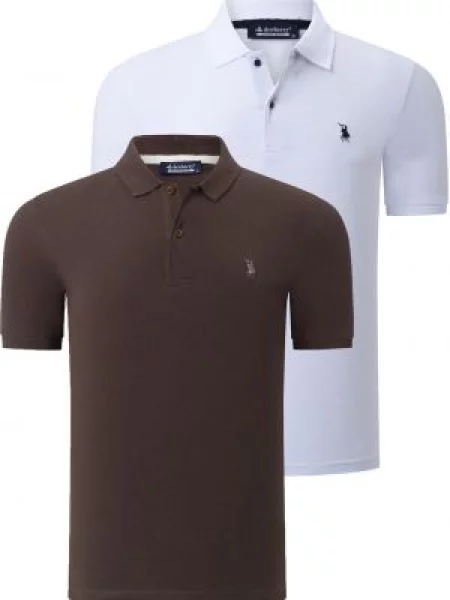 Polo majica Dewberry rjava