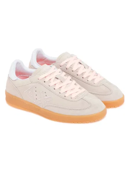 Sneakersy Sun68 zamszowe beżowe