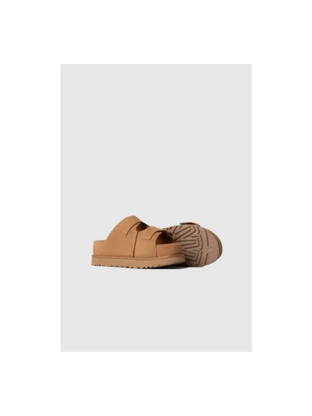 Klapki Ugg zamszowe brązowe
