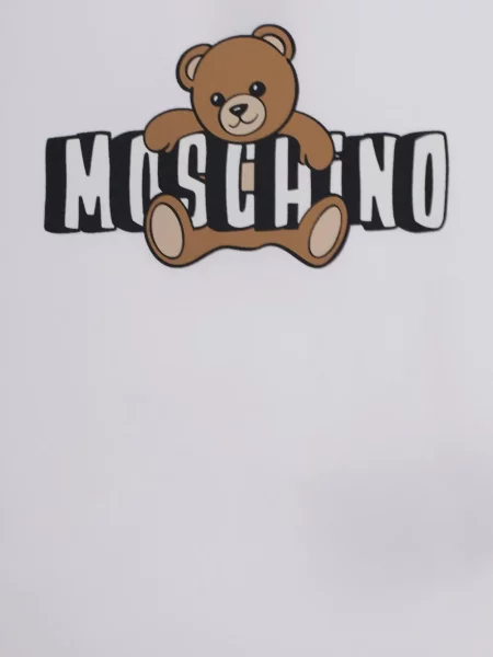 Dětské kraťasy Moschino bílé