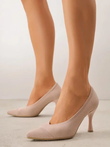 Pantofi stiletto Thene roz