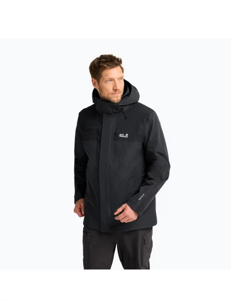 Geacă de ploaie pentru bărbați Jack Wolfskin Jasper Pro 2L phantom